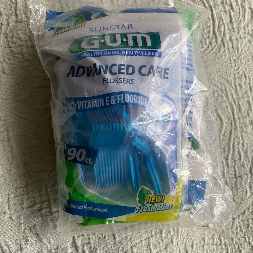 GUM Advanced Care Flossers 3x 90 pack Dental Health New NIP